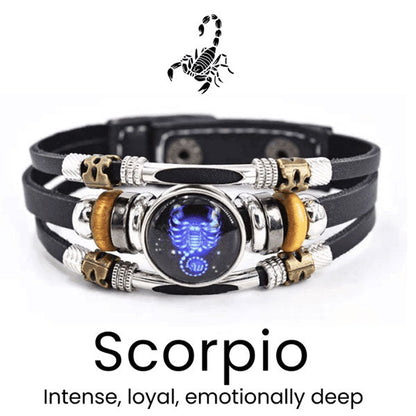 🔯Astrological Sign Luminous Bracelet Super Bright In The Dark-⚡️FREE Shipping Today