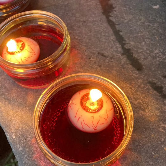 Halloween Scary Eyeball Candles (6 pcs)