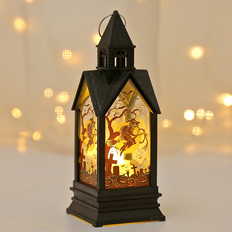 Mini Halloween Electric Candle House