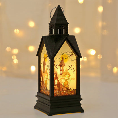 Mini Halloween Electric Candle House