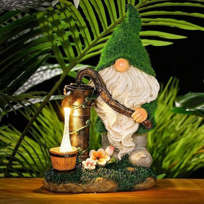 White Beard Gnome Wizard