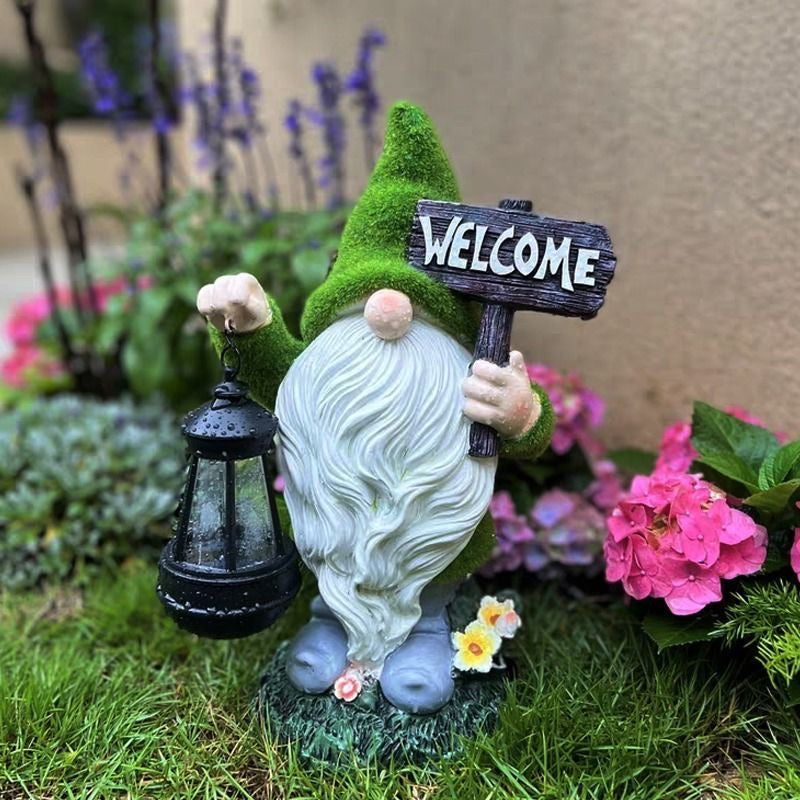 White Beard Gnome Wizard