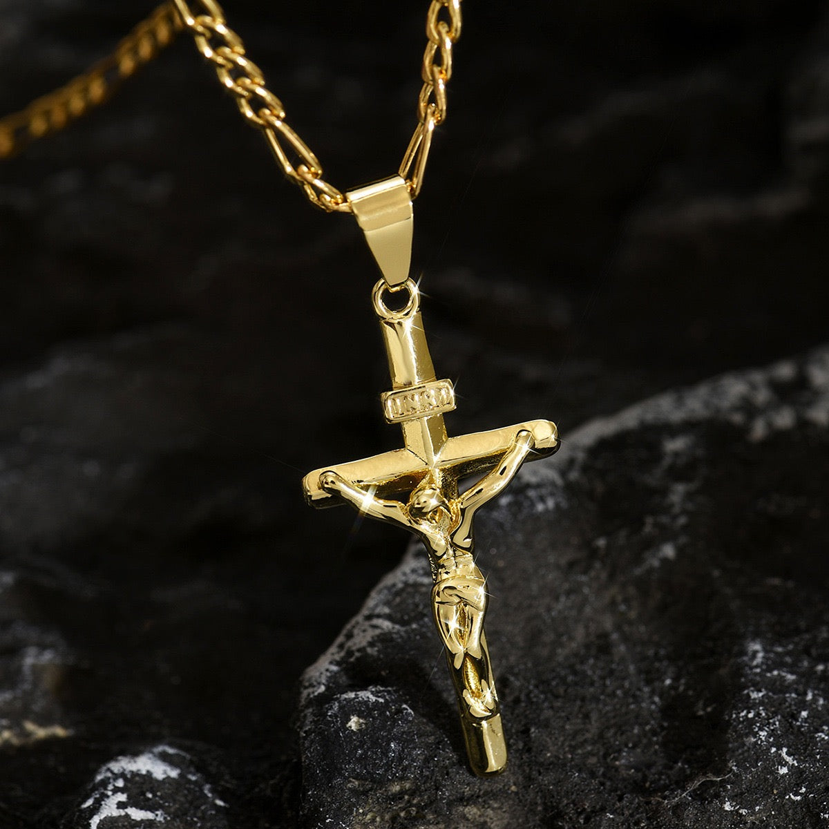 🙌Grace 2026 - 18K Gold Classic Jesus Crucifix Necklace