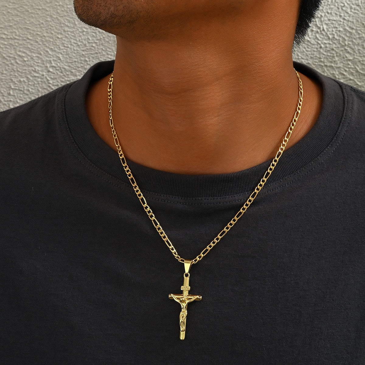 🙌Grace 2026 - 18K Gold Classic Jesus Crucifix Necklace
