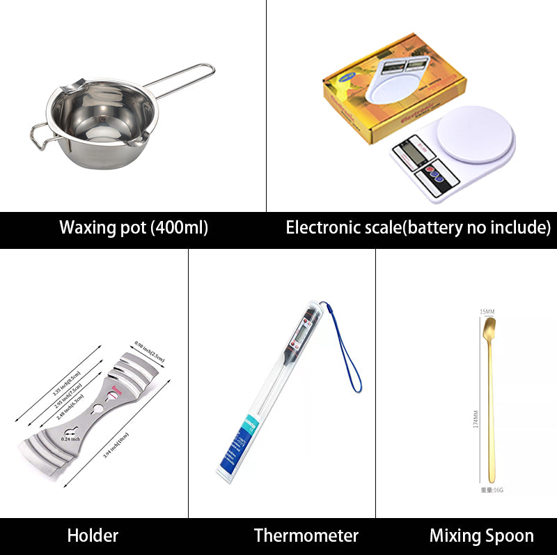 DIY Candle Tools and Materials