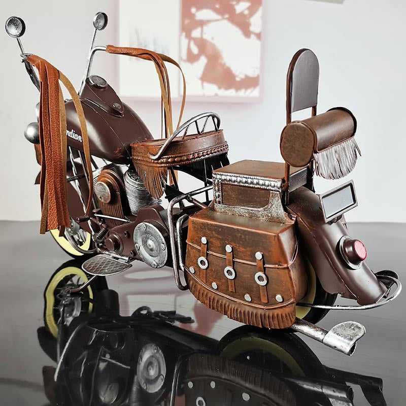 Retro Indian Motorcycle Model