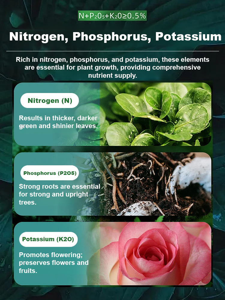 🌿🌻Premium Garden Soil Energizer - Faster Root Development & Growth 🧪 Concentrated Bio-Formula