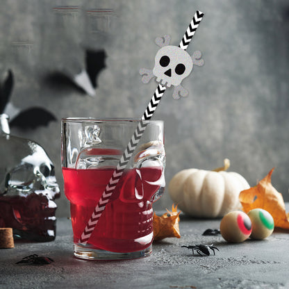 Halloween Eco-friendly Paper Straw (6pcs)