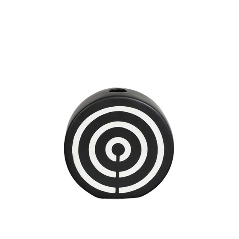 Geometry Black&White Vase