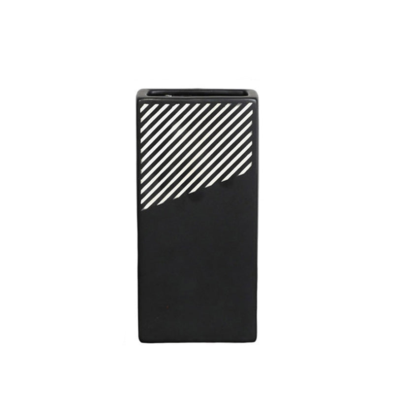 Geometry Black&White Vase