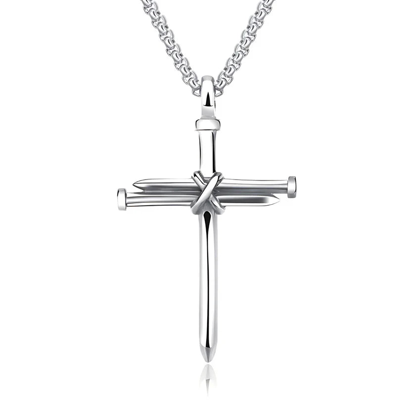 🔥LAST DAY 65% - ✝️Nail Cross Necklace
