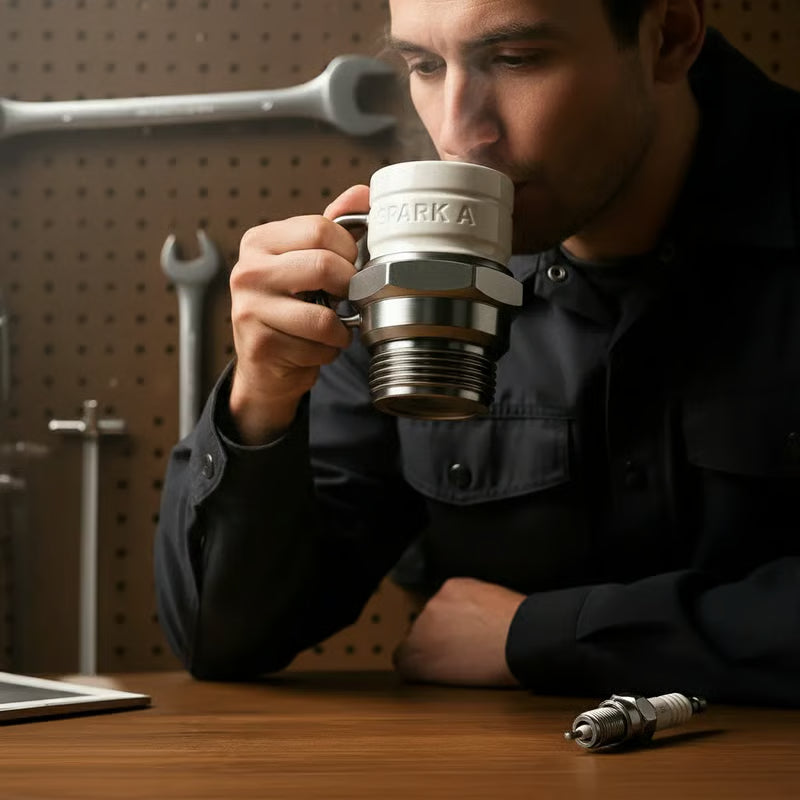 🔥LAST DAY 40% OFF🔧☕Spark Plug Mug
