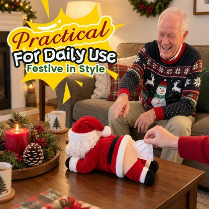 🔥HOT SALE 49% OFF-🎅 Funny Santa Butt Tissue Box – The Cheekiest Christmas Decor!