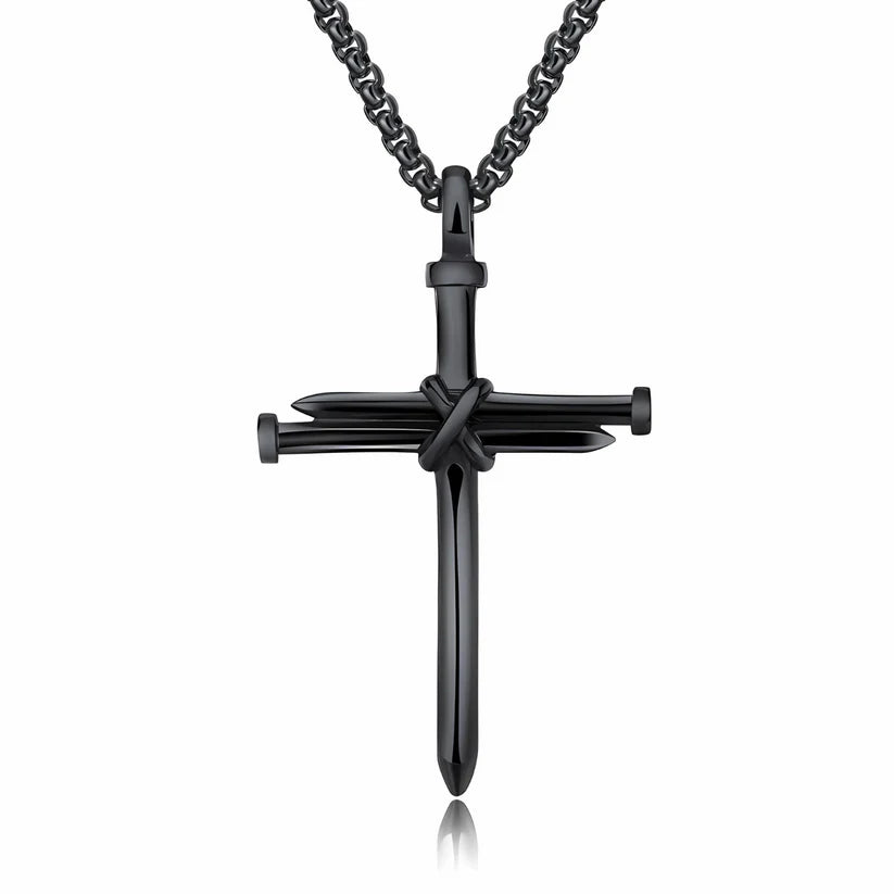 🔥LAST DAY 65% - ✝️Nail Cross Necklace