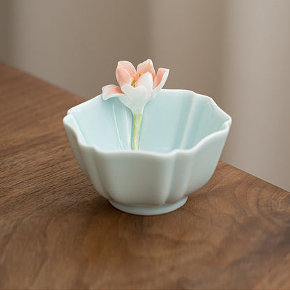 💗Floral Tea Cup💗