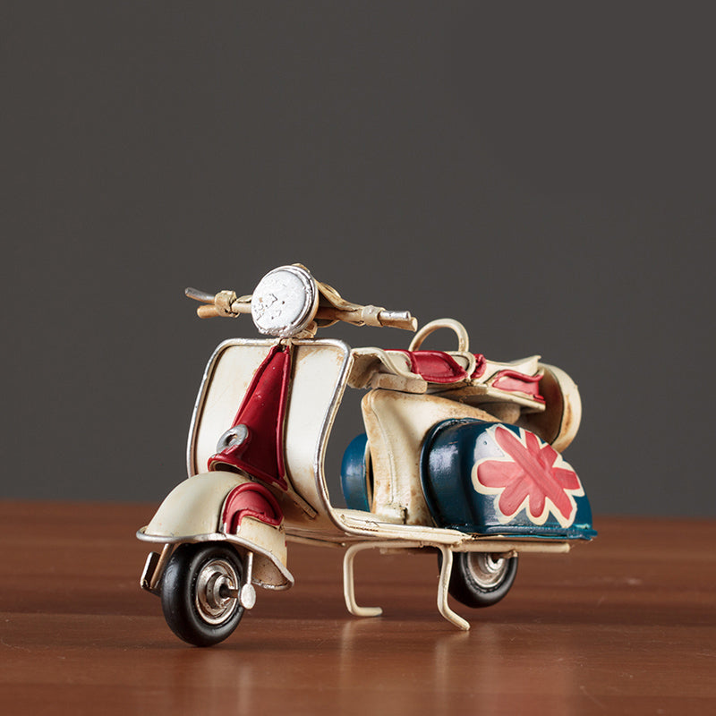 English Flag Motorcycle Model