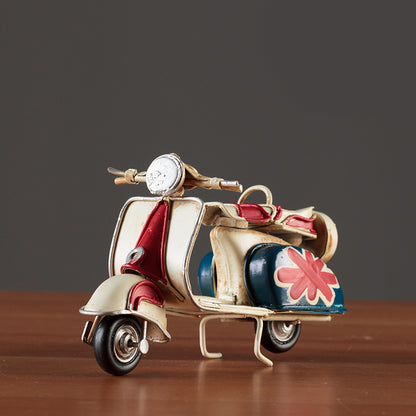 English Flag Motorcycle Model