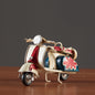 English Flag Motorcycle Model