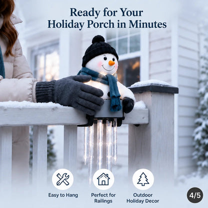 ✨🎄LAST DAY 50% OFF - ☃️WinterGlow Snowman Icicle Light Decor
