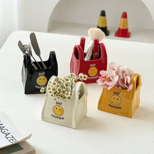 Smile Face Shopping Bag Organizer