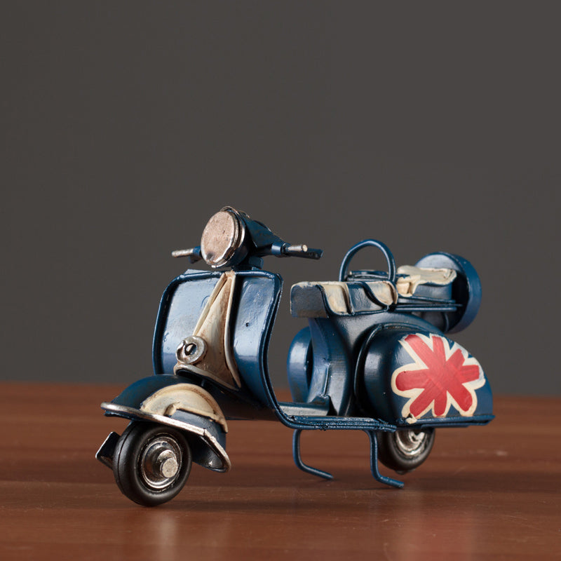 English Flag Motorcycle Model