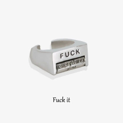 🖕F*ck Everything Spinning Ring❤️