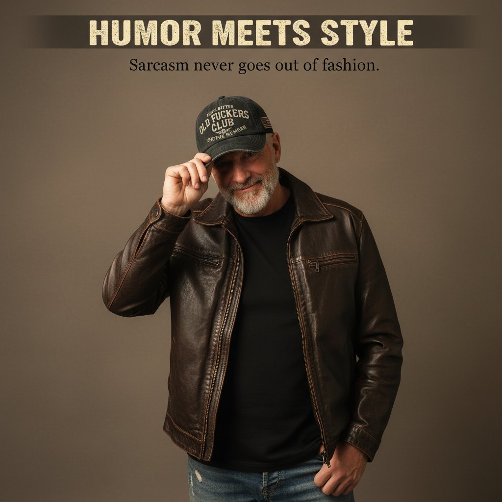 🎄Last Day 🧢Old Fuckers Club-Vintage Baseball Cap🎁Free Gifts