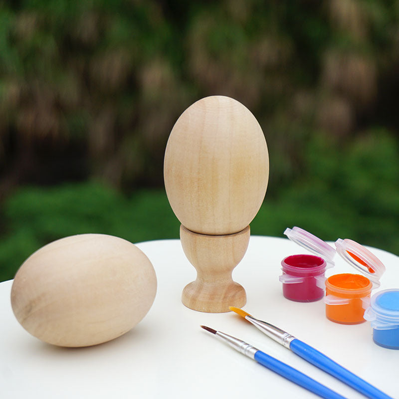 Wood Easter Eggs DIY Painting