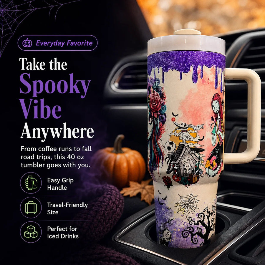 💀✨ Glow-In-The-Dark Skeleton Tumbler