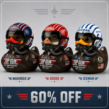 ❤️✨Last Day Promotion - 60%OFF - 40th Anniversary Maverick Pilot Duck