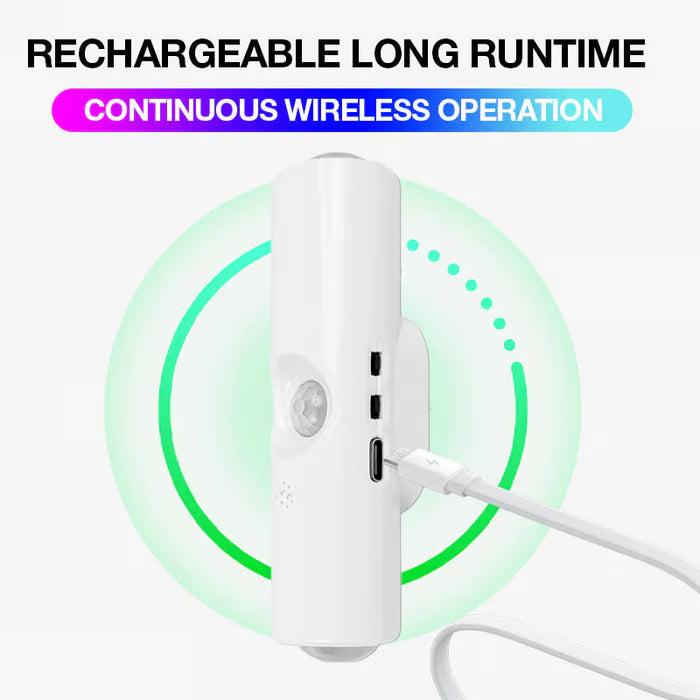 🌈Rechargeable Smart LED Motion Sensor Ambient Light