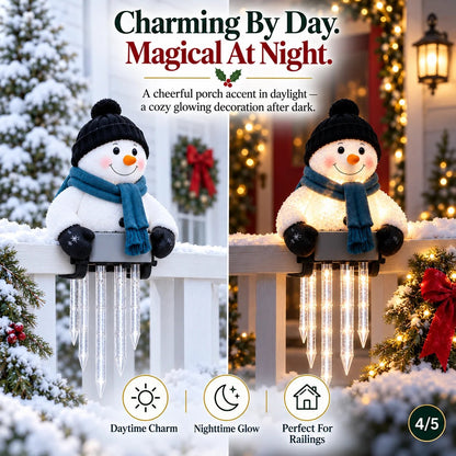 ✨🎄LAST DAY 50% OFF - ☃️WinterGlow Snowman Icicle Light Decor