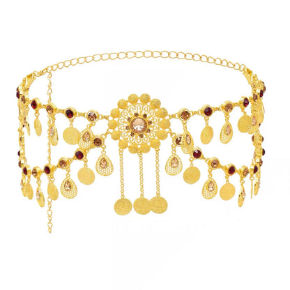 Exquisite Metal Chain Belt Golden/Silver Color Exotic Style