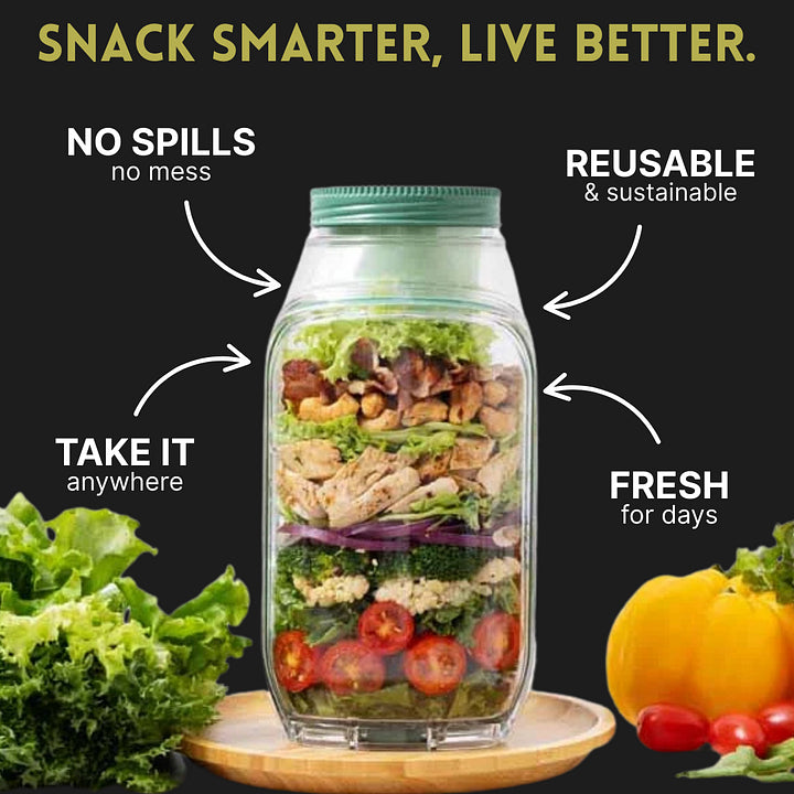 Vertical Layering Salad Pod