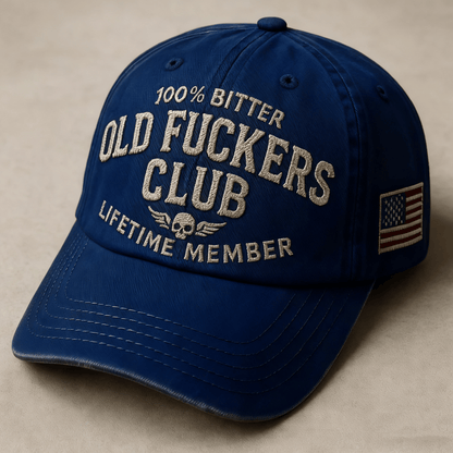 🎄Last Day 🧢Old Fuckers Club-Vintage Baseball Cap🎁Free Gifts