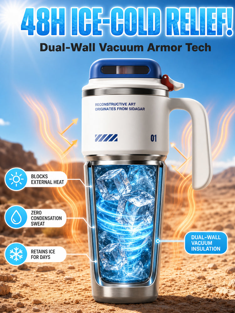 The Ultimate Hydration Upgrade: 24-Hour Ice Cold, 12-Hour Piping Hot! 🧊🔥