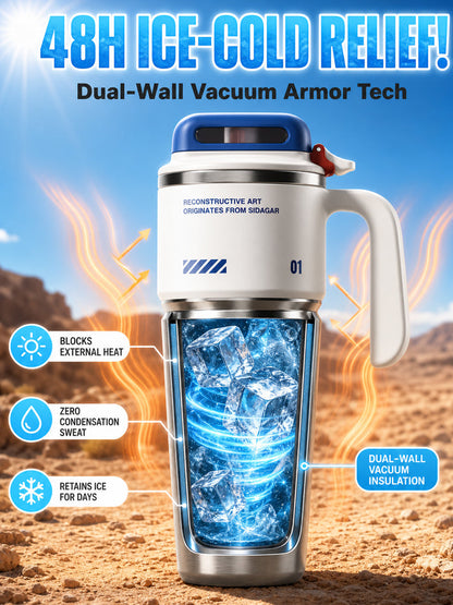 The Ultimate Hydration Upgrade: 24-Hour Ice Cold, 12-Hour Piping Hot! 🧊🔥