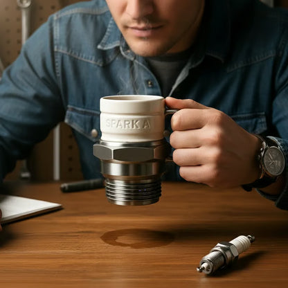 🔥LAST DAY 40% OFF🔧☕Spark Plug Mug