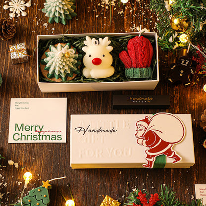 💗Christmas Cute Candles - Gift Box
