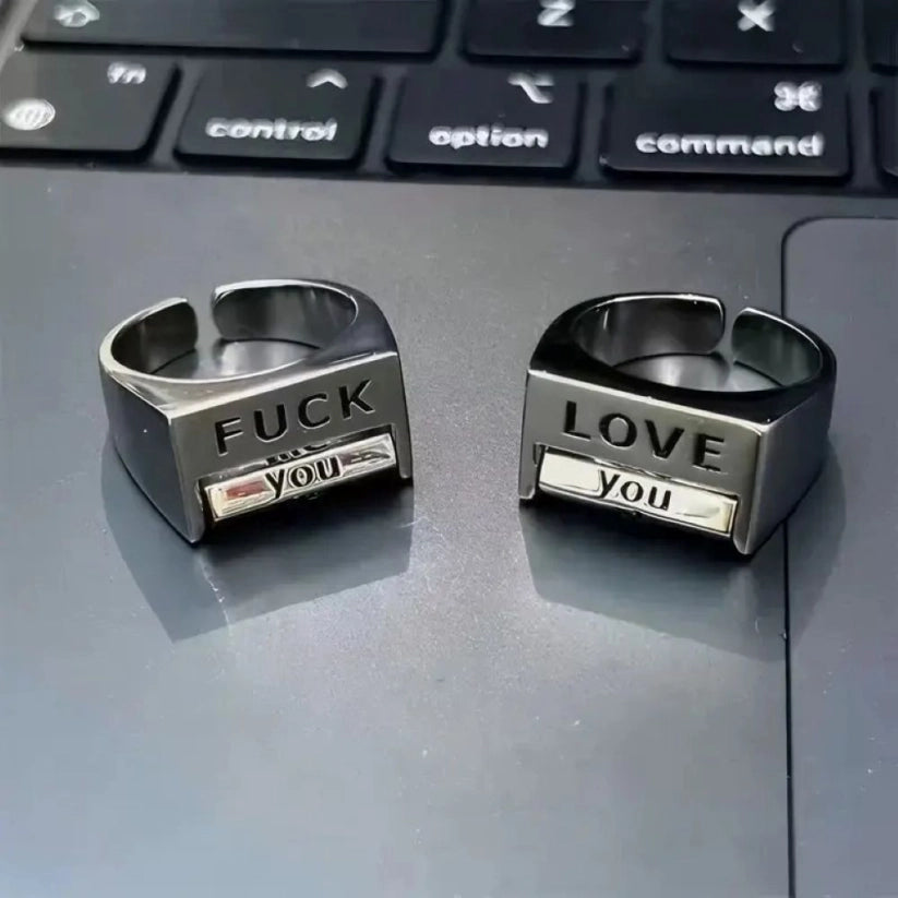 🖕F*ck Everything Spinning Ring❤️
