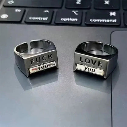 🖕F*ck Everything Spinning Ring❤️