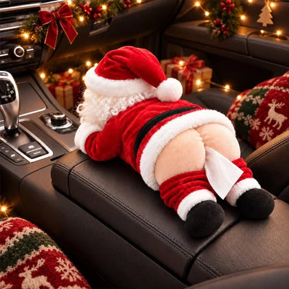 🔥HOT SALE 49% OFF-🎅 Funny Santa Butt Tissue Box – The Cheekiest Christmas Decor!
