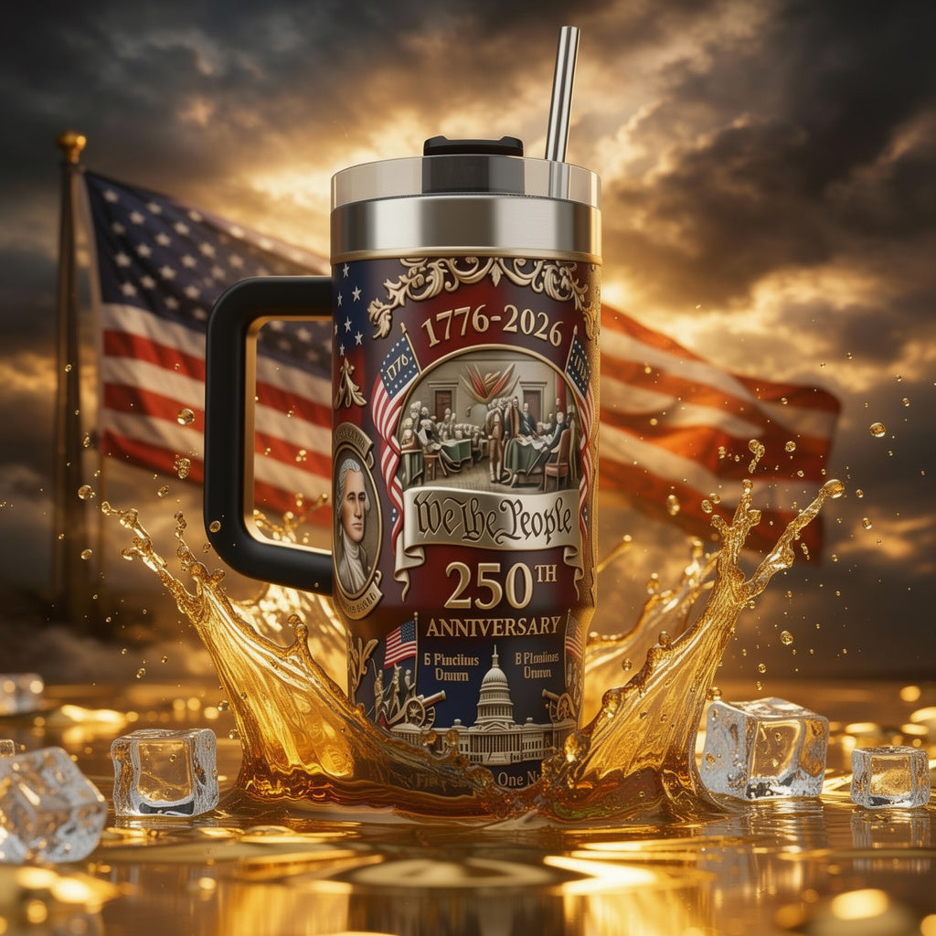 🔥U.S. 250th Anniversary Commemorative Travel Tumbler (1776-2026)