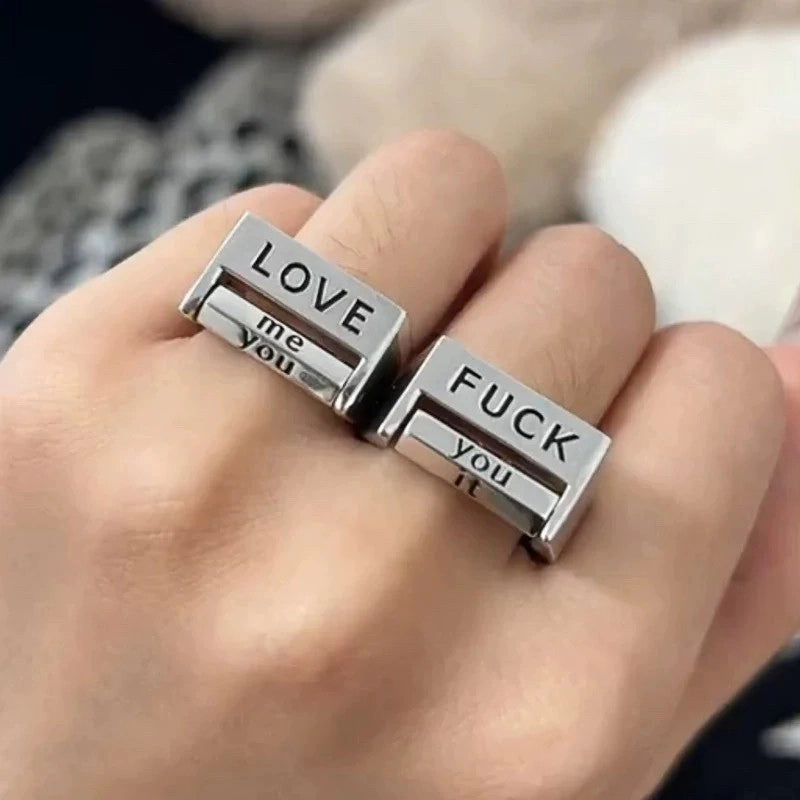 🖕F*ck Everything Spinning Ring❤️