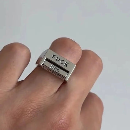 🖕F*ck Everything Spinning Ring❤️