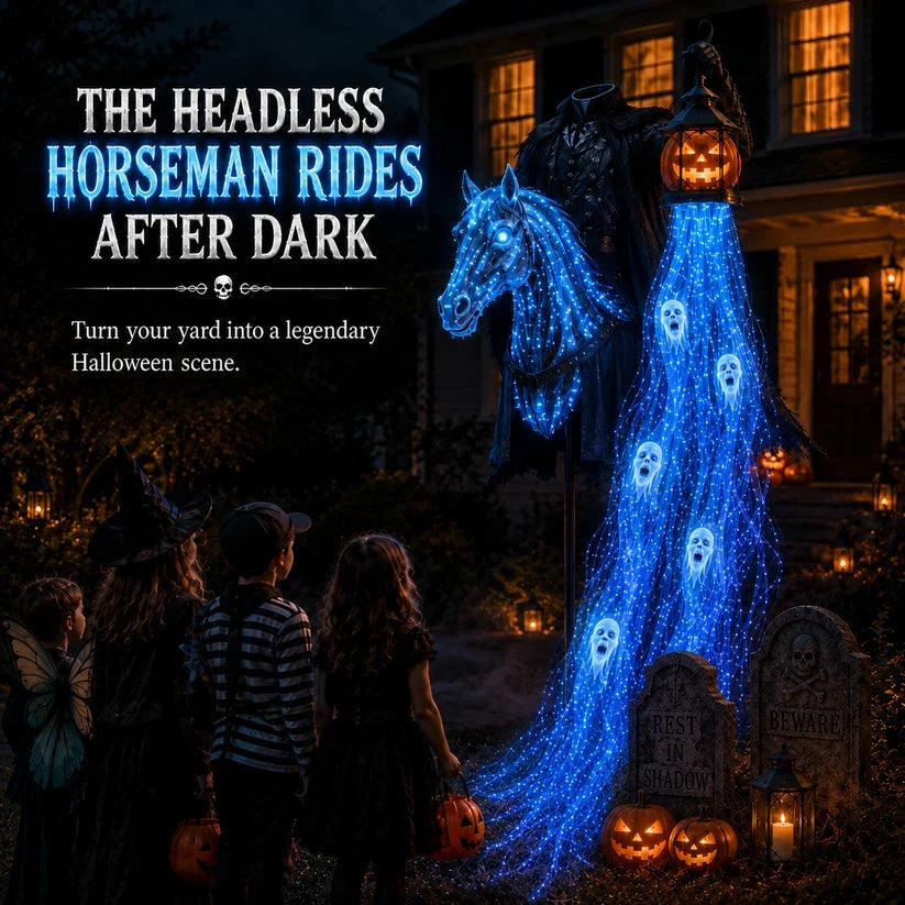 🎁Today 50% OFF🎁💀Halloween Soul Harvester Animated Garden Light