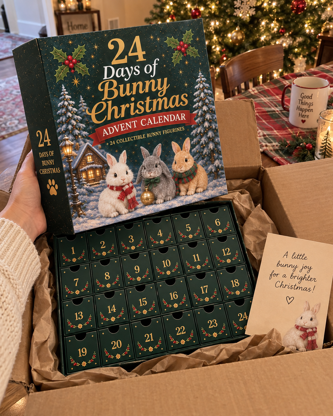 🔥⏳LAST DAY 45% OFF - 🐇 2026 Christmas Bunny Collection