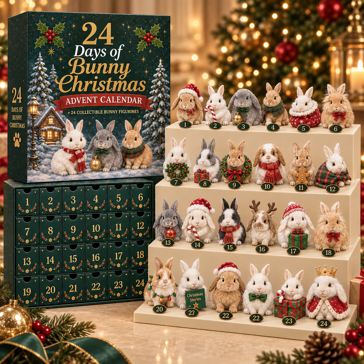 🔥⏳LAST DAY 45% OFF - 🐇 2026 Christmas Bunny Collection