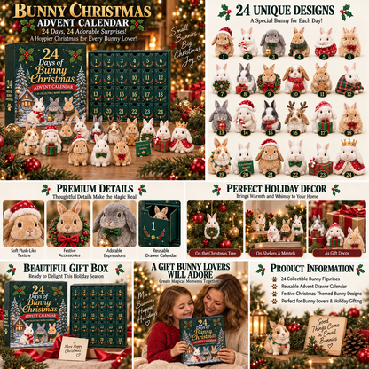 🔥⏳LAST DAY 45% OFF - 🐇 2026 Christmas Bunny Collection