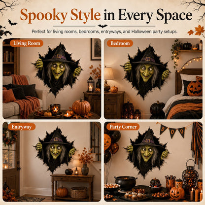 🔥 Last Day 60% OFF - 🎃👻Halloween Break-In 3D Wall Decals